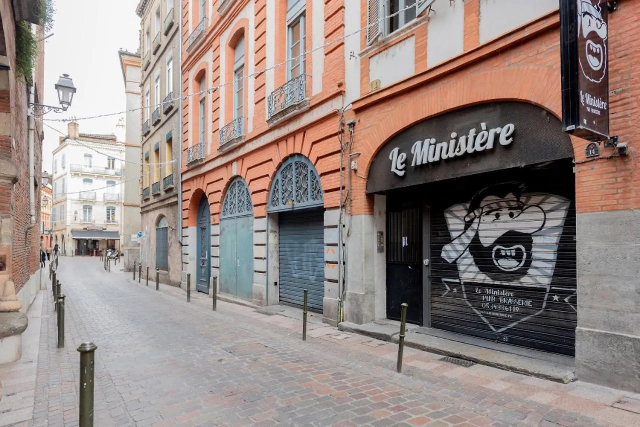 Апартаменты Le Roseau Toulousain Тулуза
